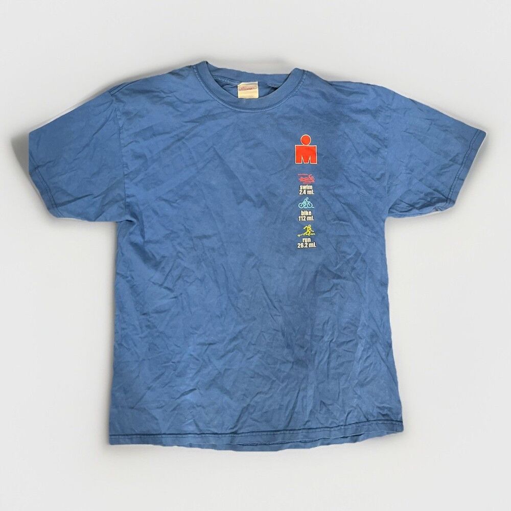 Ironman Triathlon Kona Hawaii Vintage T Shirt Men's Large